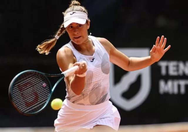 Solana Sierra cay� imprevisamente en la qualy
