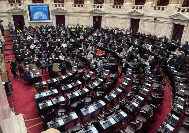 Sesi�n marat�nica en Diputados