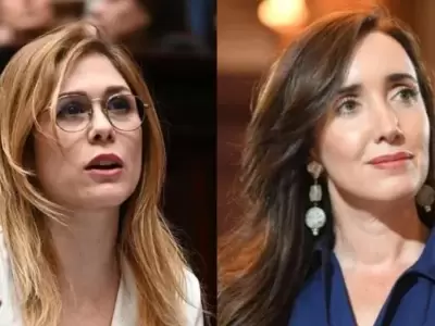 Lilia Lemoine y Victoria Villarruel.