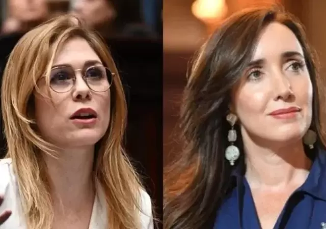 Lilia Lemoine y Victoria Villarruel.