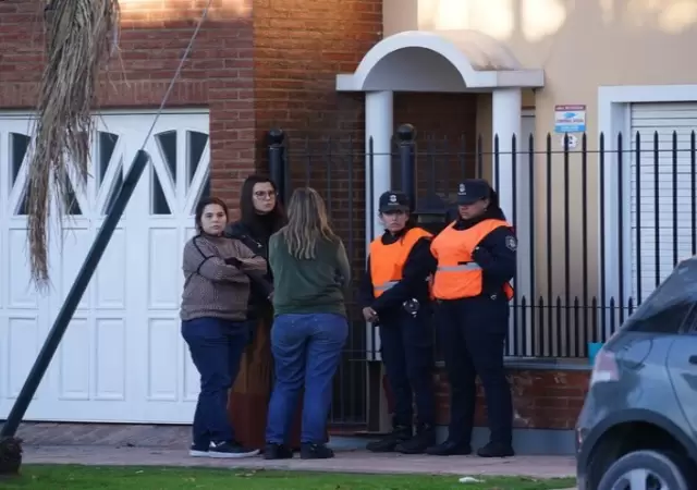 La vivienda donde ocurri� el atroz crimen.
