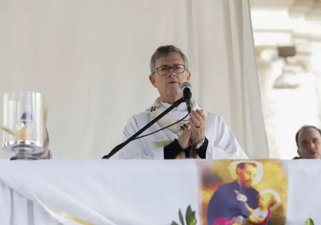 El arzobispo de Buenos Aires, Jorge Garc�a Cuerva.