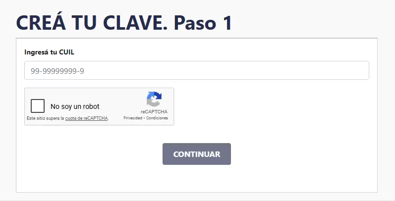 La pgina Mi ANSES gua con el paso a paso de forma sencilla