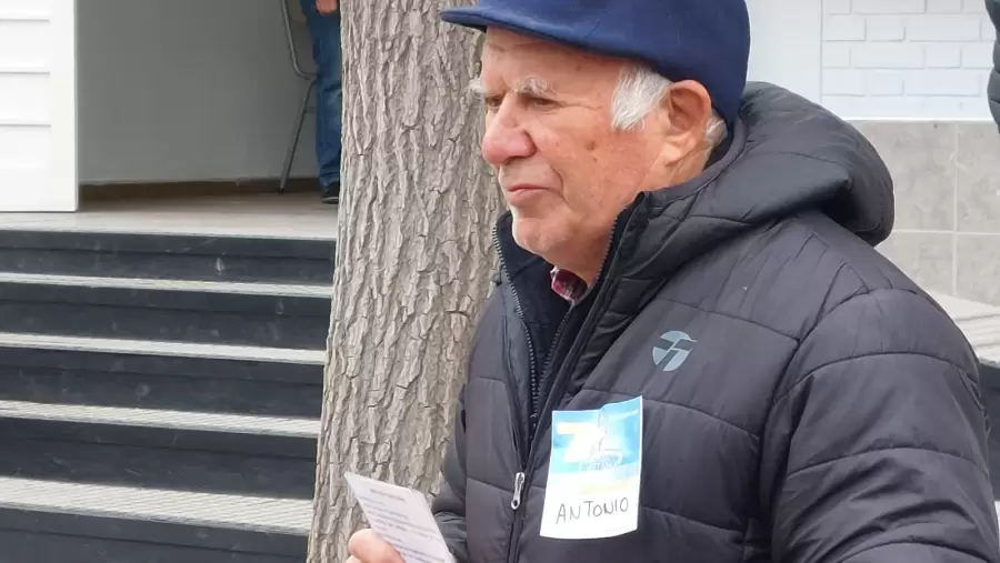 Adultos mayores, los m�s fervientes seguidores del santo italiano.