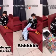 En la previa del Día del Niño, sus padres le dieron el regalo más esperado: tierno llanto