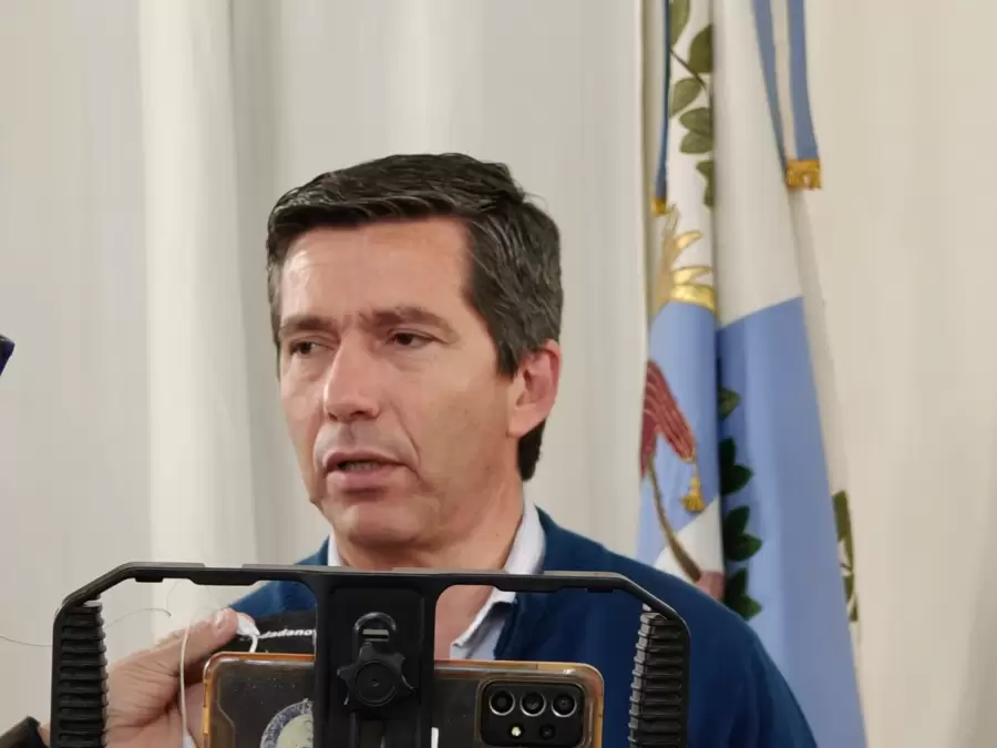Presidente del Comité Provincial de la UCR y titular de la Cámara de Diputados, Andrés Lombardi.