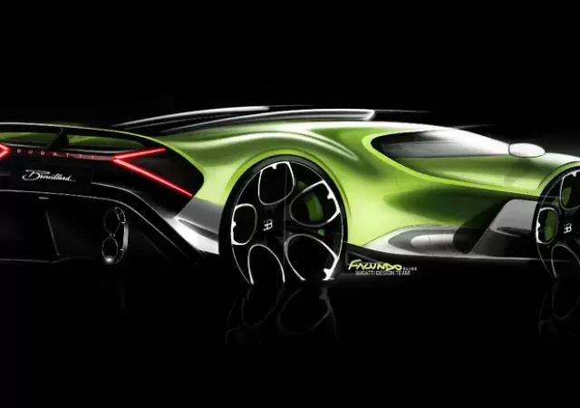 Bugatti Brouillard, firmado por Facundo El�as.