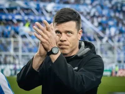 Esteban Solari deja Godoy Cruz tras la derrota ante Gimnasia.