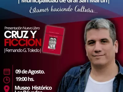 Fernando G. Toledo presenta su nuevo libro.