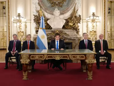 El Presidente habl� en Cadena Nacional/