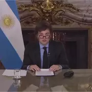 Voces a favor y en contra del discurso de Milei por Cadena Nacional