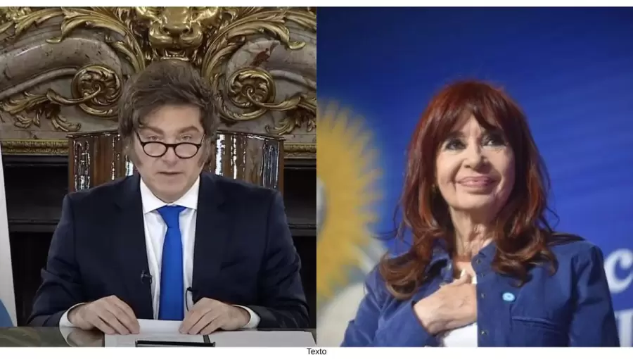 La expresidenta Cristina Kirchner critic� fuertemente al presidente Javier Milei por su cadena nacional/ Fuente: Ciudadano News
