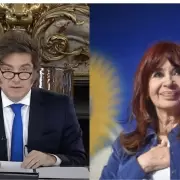Cristina contra Milei luego de su cadena nacional: "Te van a sacar con un chaleco de fuerza"