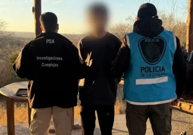 Tiene 20 a�os y fue detenido en C�rdoba. (Foto: Polic�a de la Ciudad de Buenos Aires)