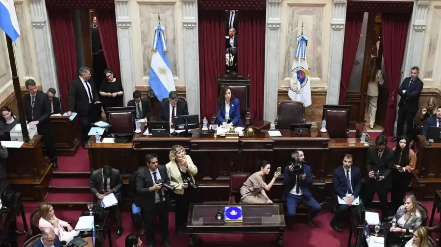 En el Senado manda Victoria Villarruel