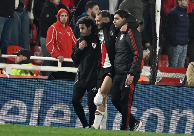 Pezzela se rompi� los ligamentos.