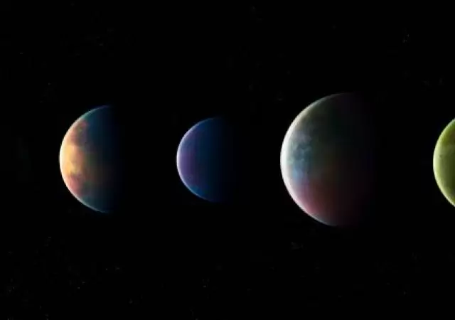 Planetas alineados.