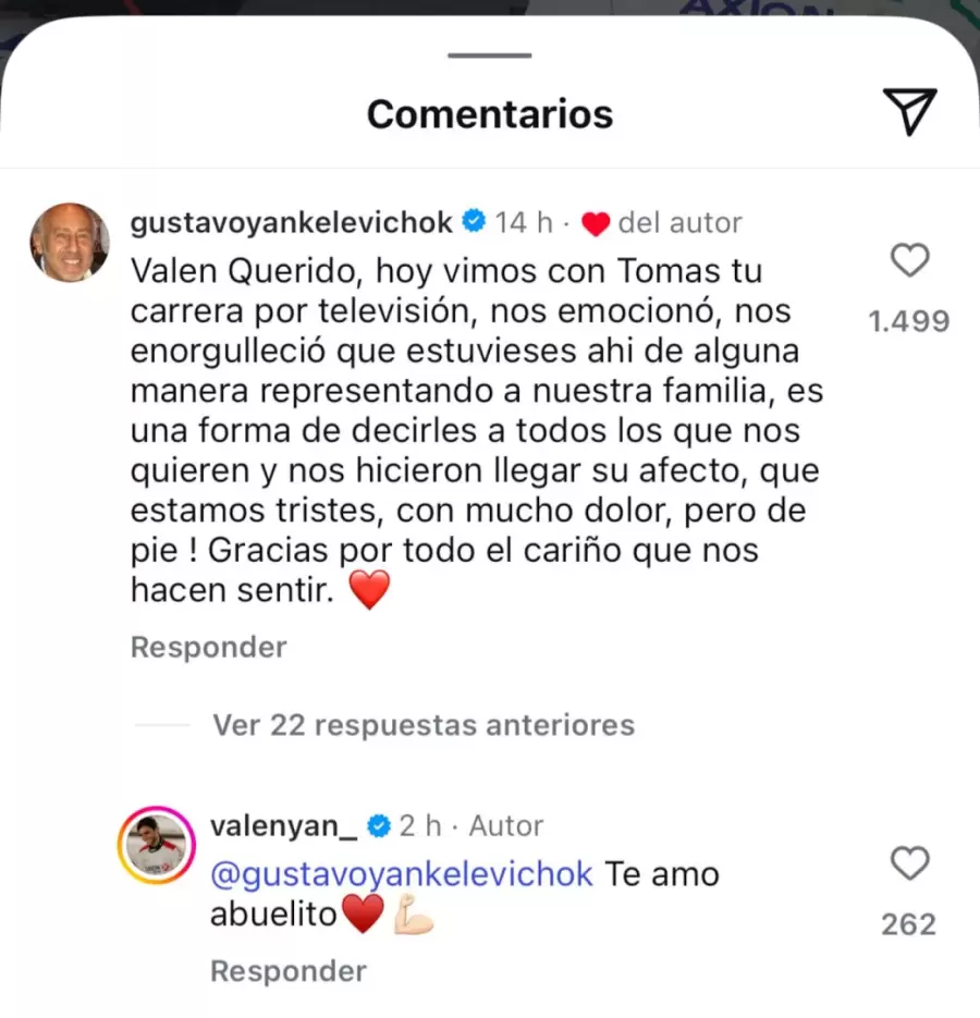 Gustavo comentario