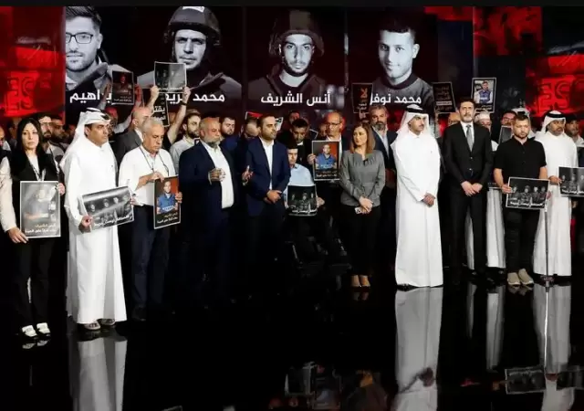 La cadena qatar� y la comunidad mundial del periodismo se han visto conmocionados por la tragedia.