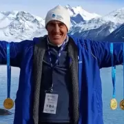 Dar�o Silva, el mendocino que venci� al hielo y se llen� de gloria en El Calafate