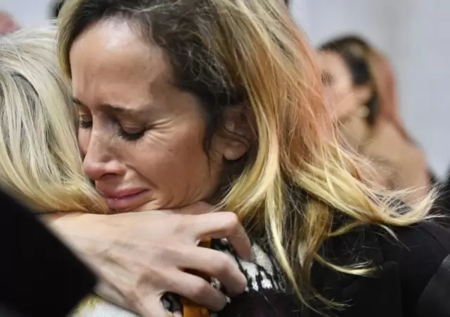 La emoci�n de Julieta Prandi tras conocer la sentencia/ Fuente: X