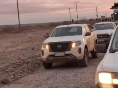 El paro de los camioneros en Vaca Muerta es por tiempo indeterminado.