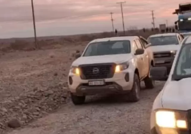El paro de los camioneros en Vaca Muerta es por tiempo indeterminado.