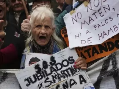 Un nuevo mi�rcoles de marchas en el Congreso.