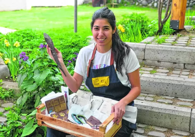 Silvina Pastorutti, creadora de Chocolatorio mendocino/