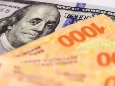 Pesos y d�lares.