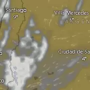 Vientos y lluvias aisladas en Mendoza en la previa de la ciclogénesis