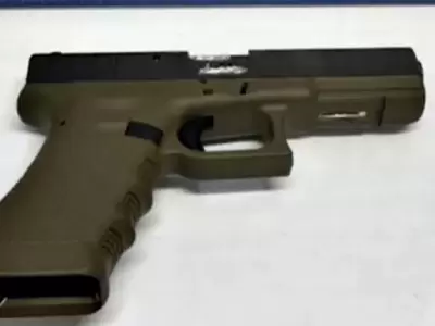Arma secuestrada.