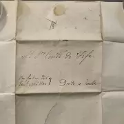 La carta secreta de San Martín que estuvo 200 años escondida en Escocia