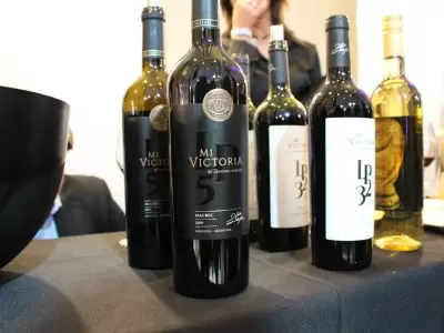 La l�nea de vinos de Leandro Paredes estuvo presente en la Wine Expo Mendoza.