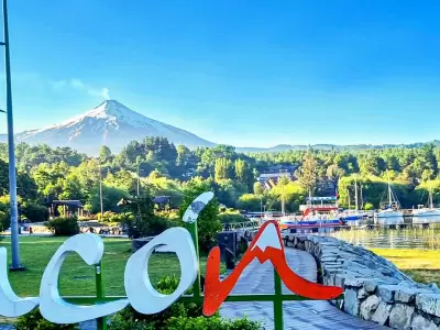 Puc�n, Chile.