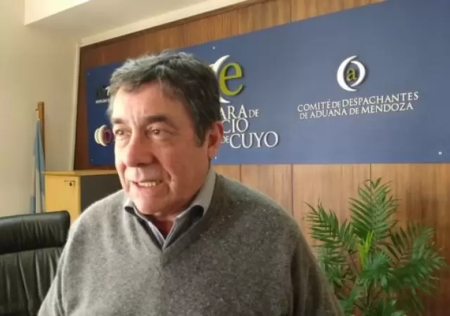 Gerente de la C�mara de Comercio Exterior de Cuyo, Mario Bustos Carra.