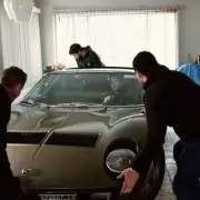 Escondi� un Lamborghini en el living durante 40 a�os y lo vendi� por un dineral