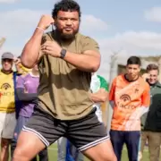 Los All Blacks visitaron a Los Espartanos en la previa del duelo ante Los Pumas