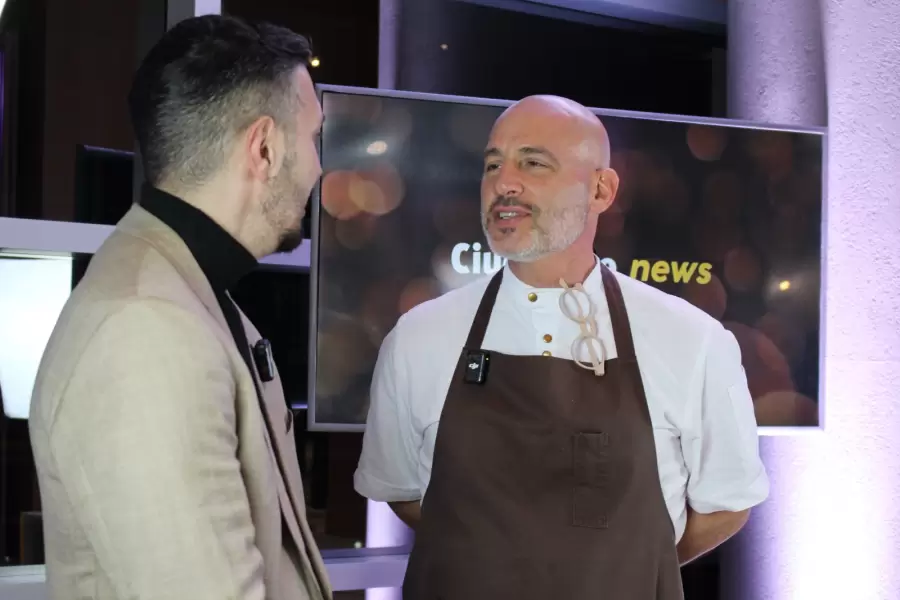 El reconocido chef Emiliano Sabino, jefe ejecutivo de Hilton Buenos Aires/ Fotos: Ismael Garc�a