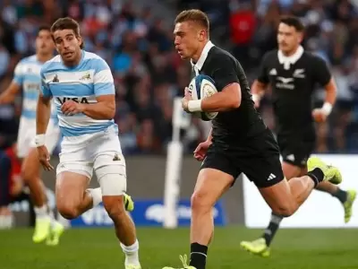 Los Pumas cayeron con los All Blacks