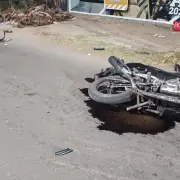Muerte en Maipú: un hombre perdió la vida tras caer de su motocicleta