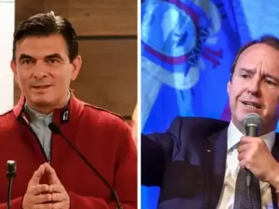 Rodrigo Paz y Jorge Quiroga.