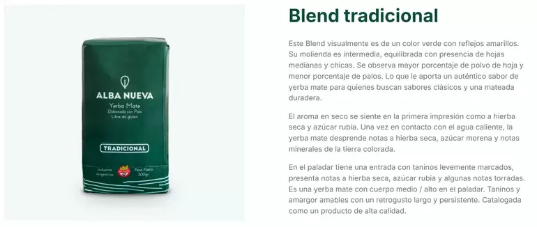 Esta es la yerba de Zaira Nara.