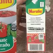La ANMAT advierte sobre riesgo de contaminación en famoso tomate triturado