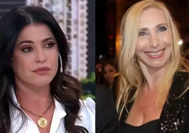 Pamela David y Karina Milei.