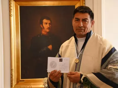 Julio Alvarado se gan� el derecho a tener el Pasaporte Nacional Sanmartiniano.