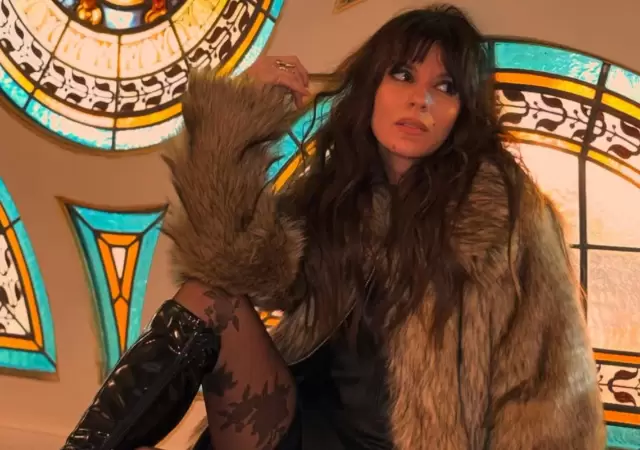 Gimena Accardi y su compaa.