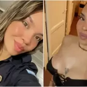 San Juan: mujer polic�a "influencer" fue suspendida tras incidente en la v�a p�blica