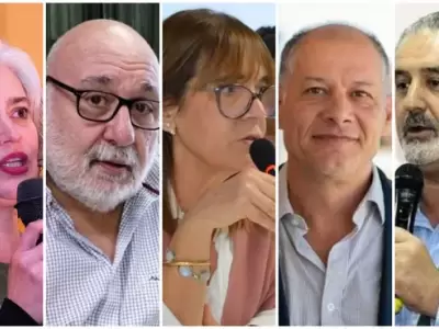Candidatos: Ana Arias, Abelardo Ferr�n, Beatriz Gentile, Andr�s Sabella y Alfredo Lazzeretti.