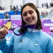 Agostina Hein se consagr� campeona mundial juvenil de nataci�n en Rumania